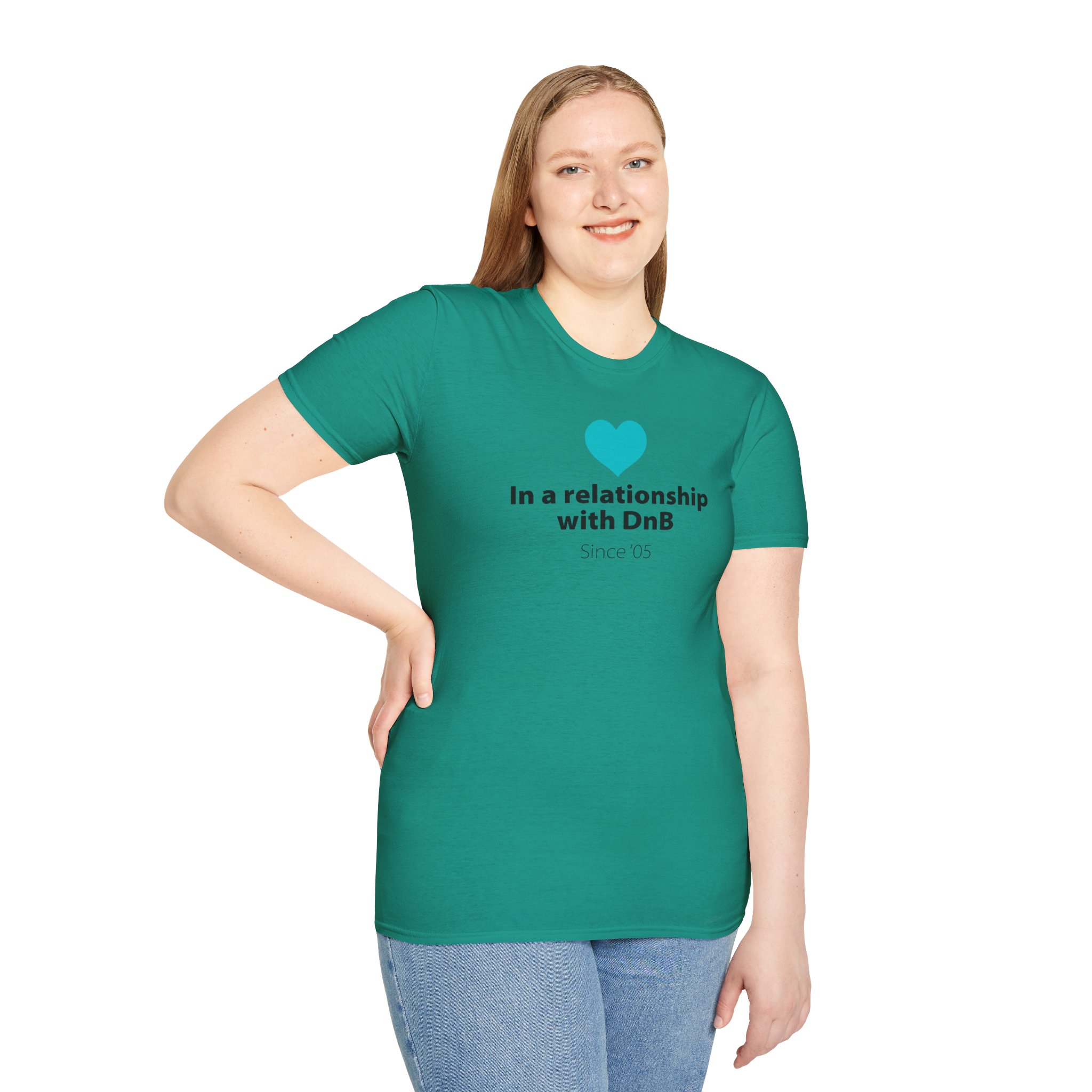 Drum & Bass "In a Relationship with DnB" T-Shirt - Image 69