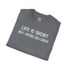 Life Is Short Buy More Records T-Shirt — Vinyl Lover Tee - Thumbnail Image 44