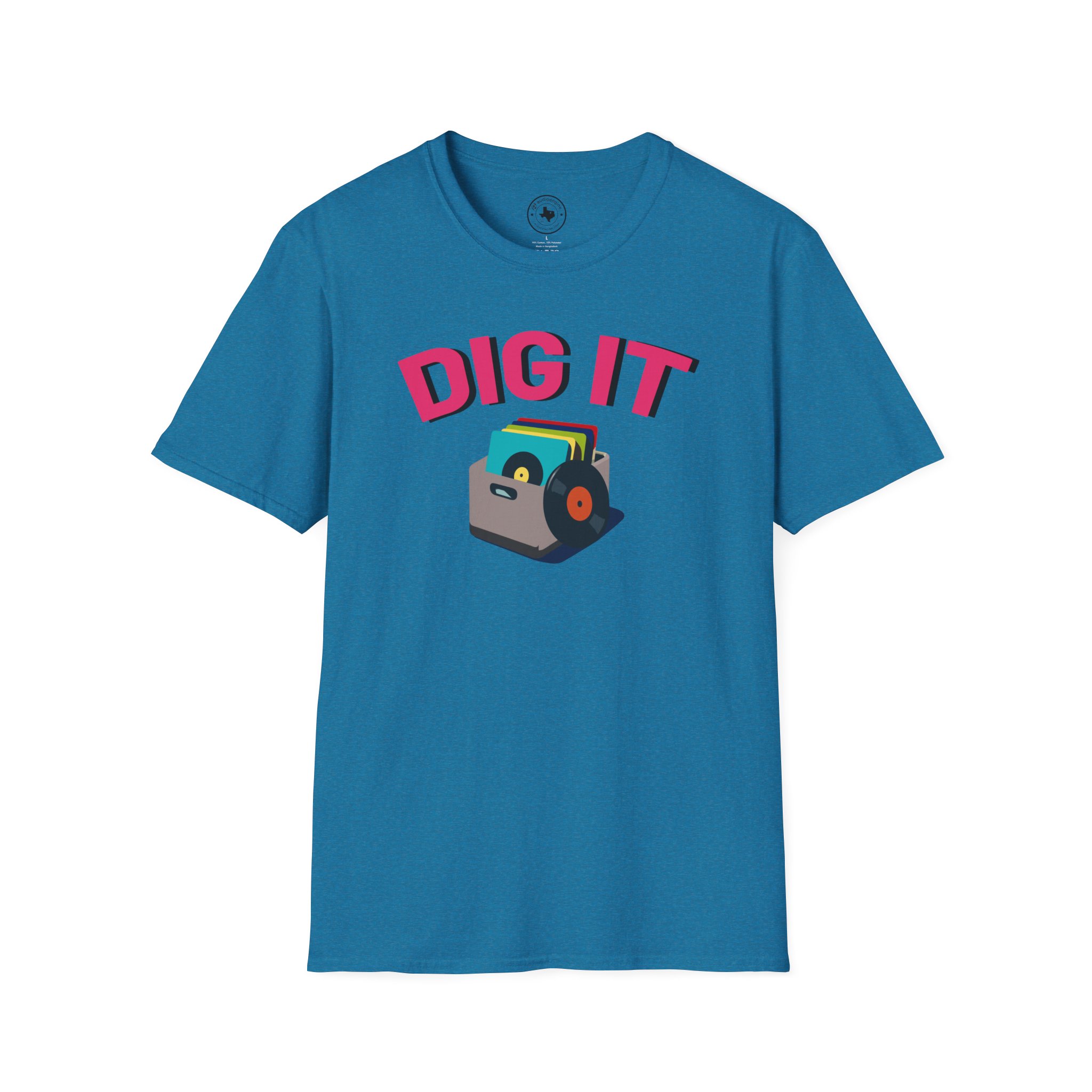 Dig It T-Shirt — Retro Excavator Graphic Tee - Image 118