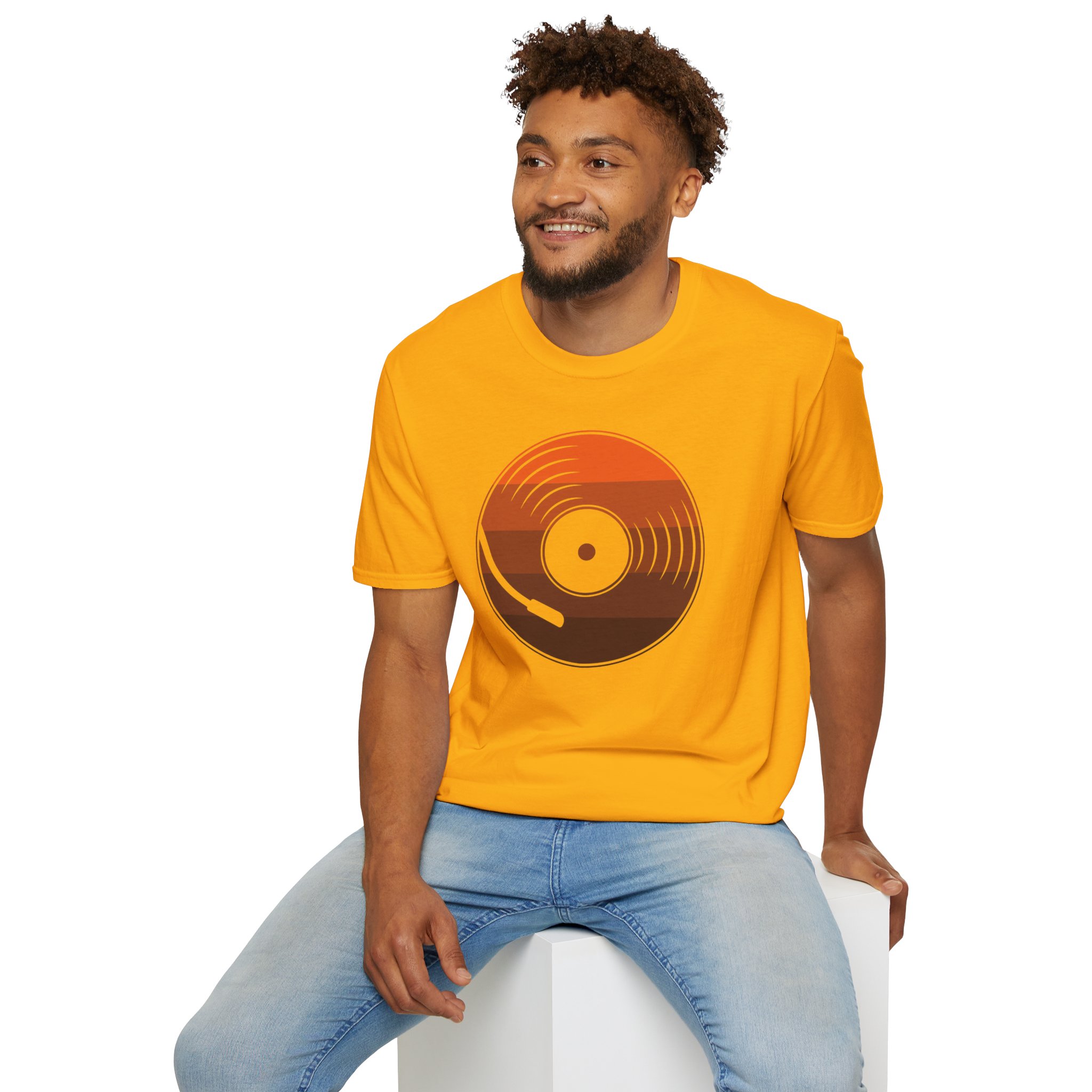 Retro Vinyl Record T-Shirt — Vintage Music Tee - Image 59