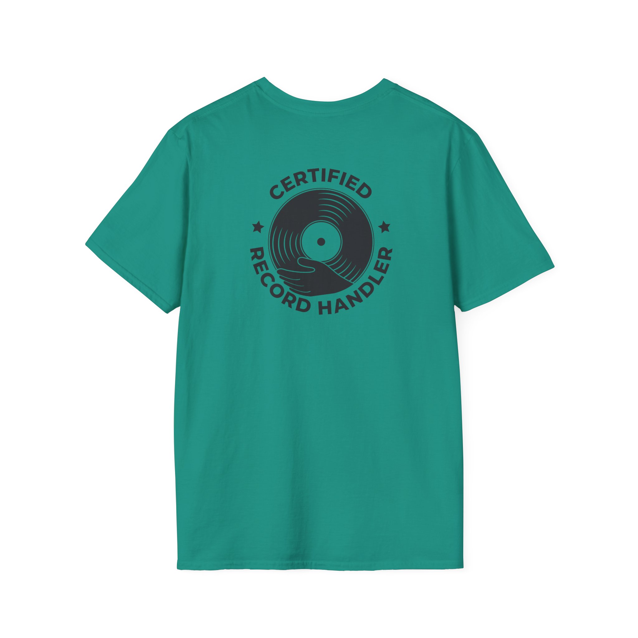 Certified Record Handler T-Shirt — Retro Vinyl DJ Tee - Image 50