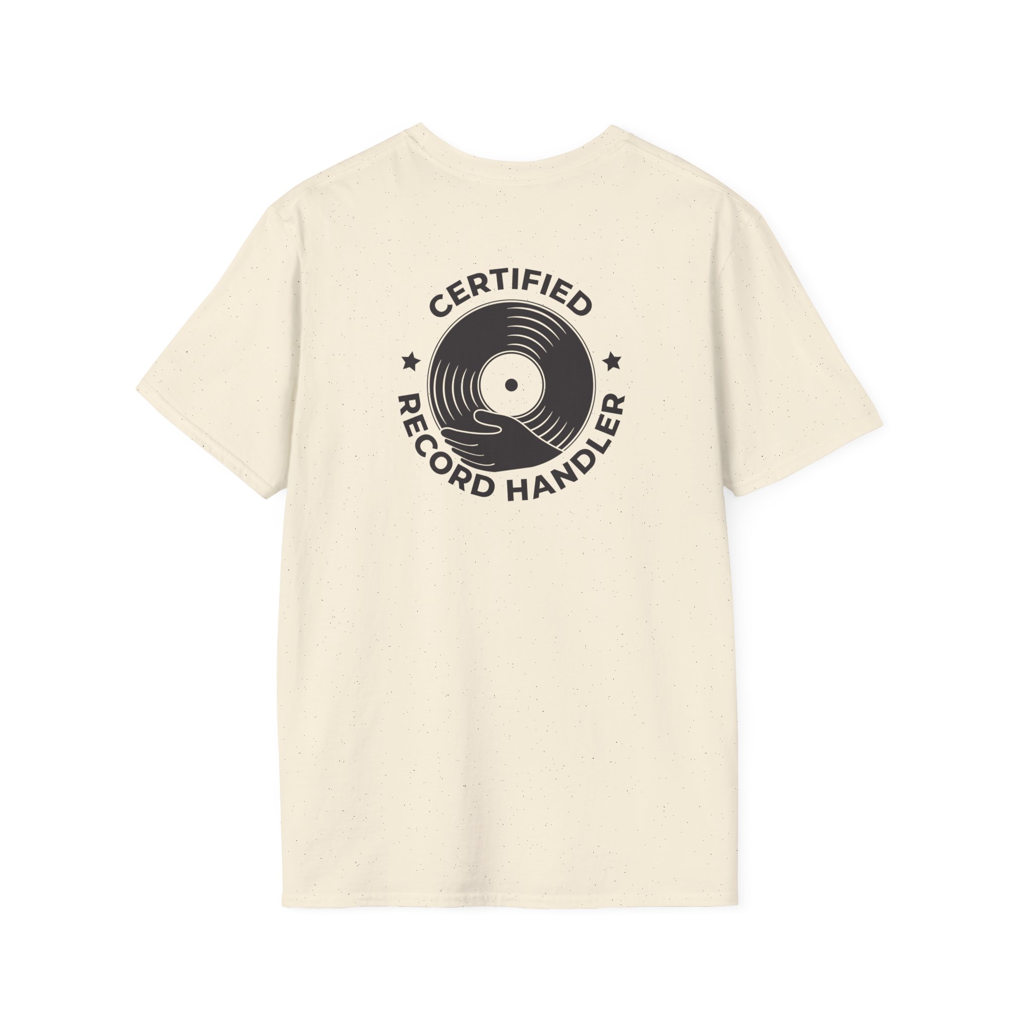 Certified Record Handler T-Shirt — Retro Vinyl DJ Tee - Image 32