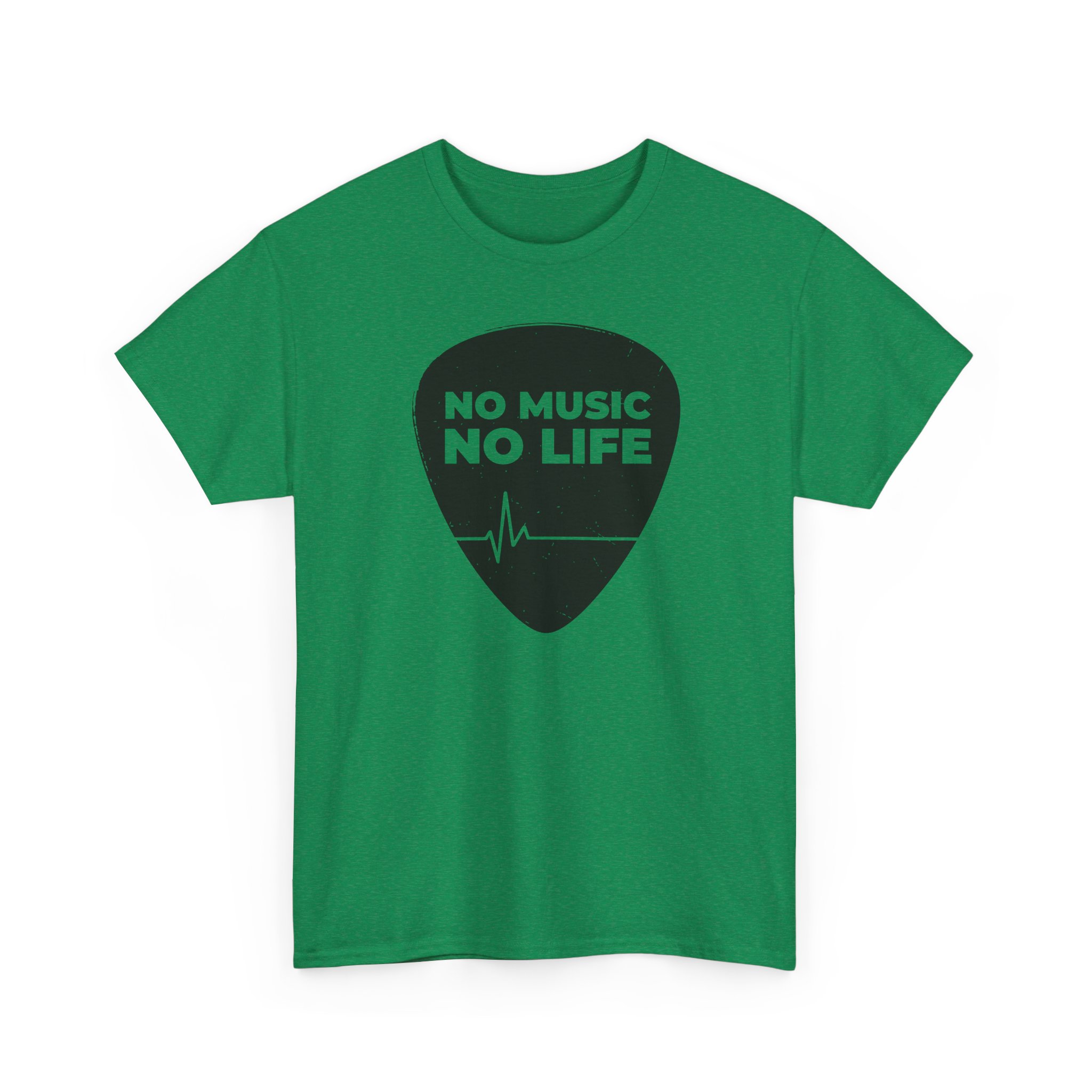 Music Lover Unisex Tee - "No Music No Life" Graphic T-Shirt - Image 35