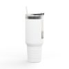 Insulated Travel Mug, 40oz - Motivational Drinkware for Coffee Lovers, Perfect for Road Trips, Gifts for Friends, Eco-Friendly! - Thumbnail Image 4