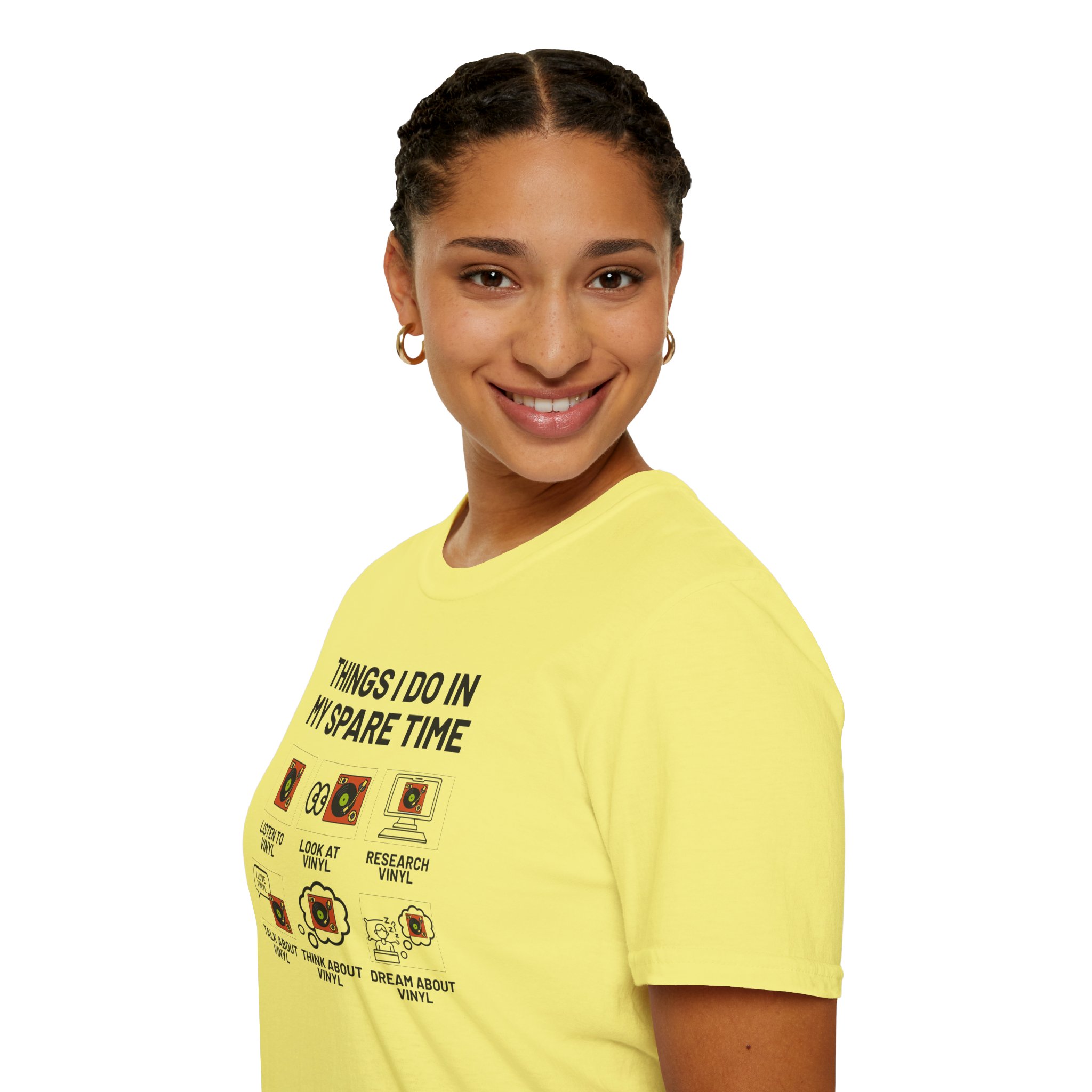 Things I Do In My Spare Time T-Shirt — Funny Hobbies Graphic Tee - Image 62