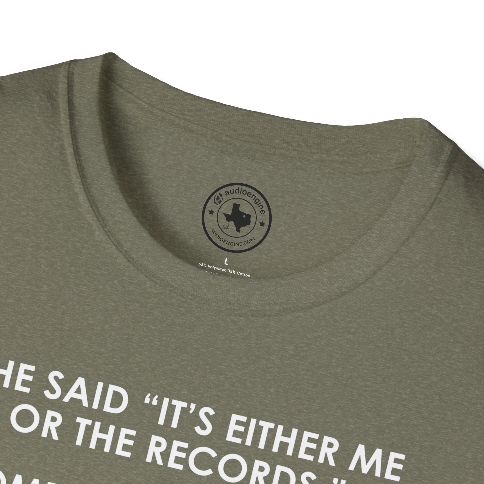 T-Shirt — “She Said ‘It’s Either Me or the Records.’ Sometimes I Miss Her.” Funny Music Lover Tee - Image 21