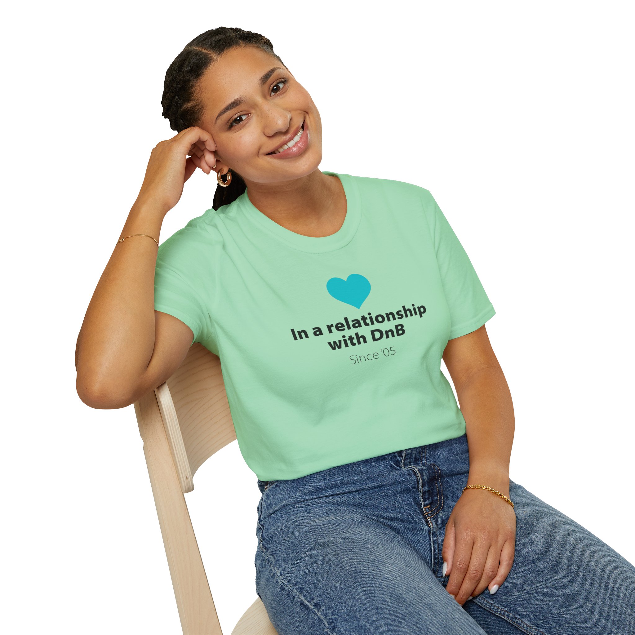 Drum & Bass "In a Relationship with DnB" T-Shirt - Image 63