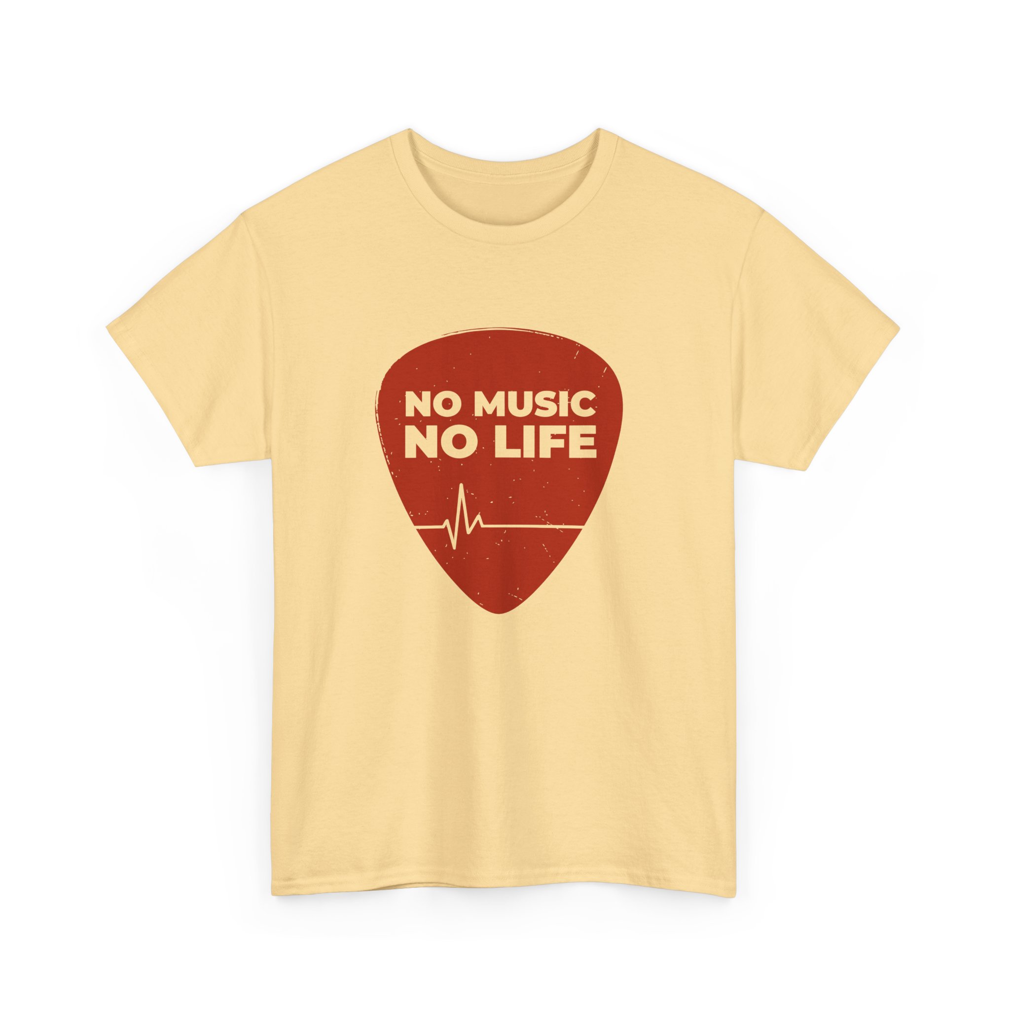 No Music No Life Unisex Heavy Cotton Tee - Image 23