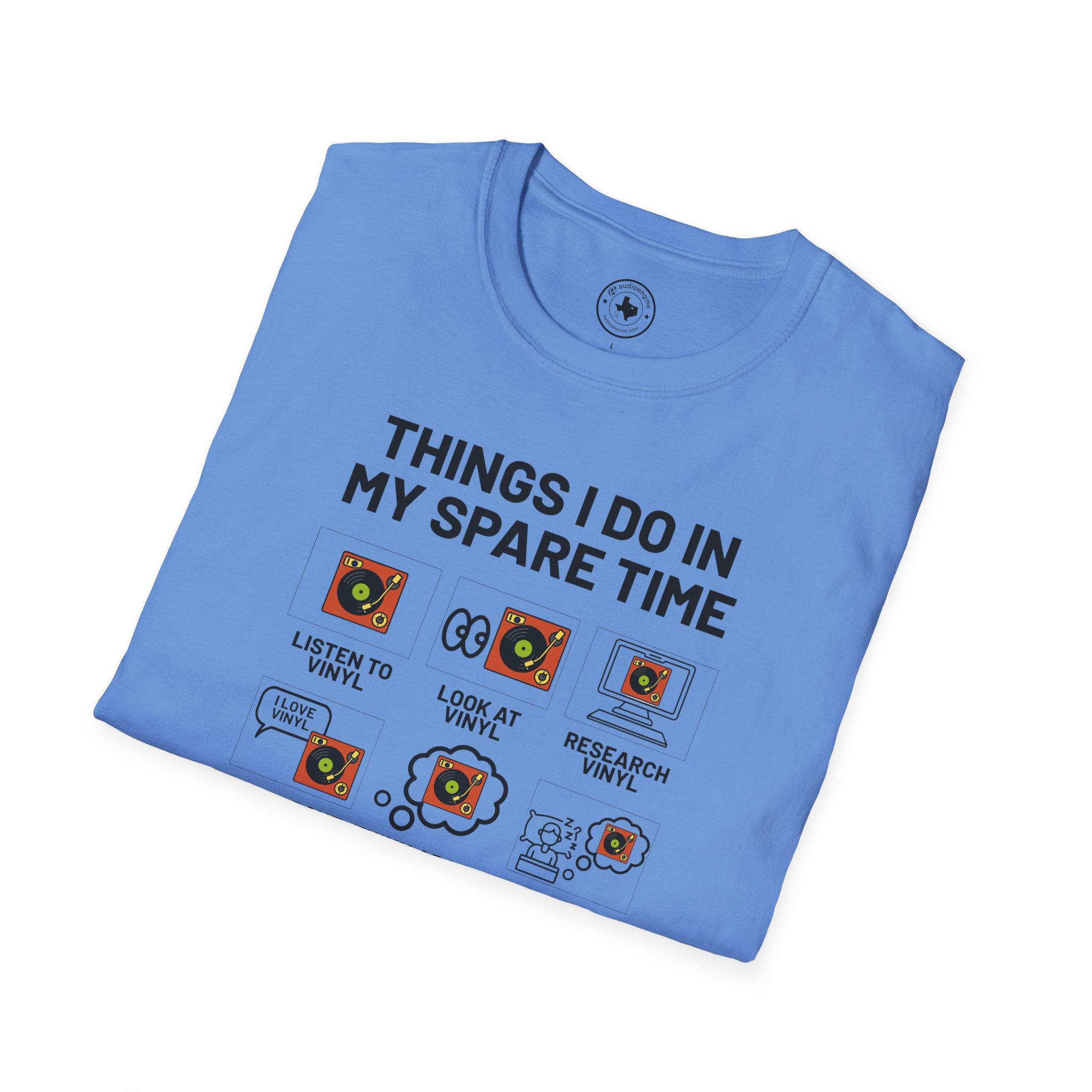 Things I Do In My Spare Time T-Shirt — Funny Hobbies Graphic Tee - Image 81