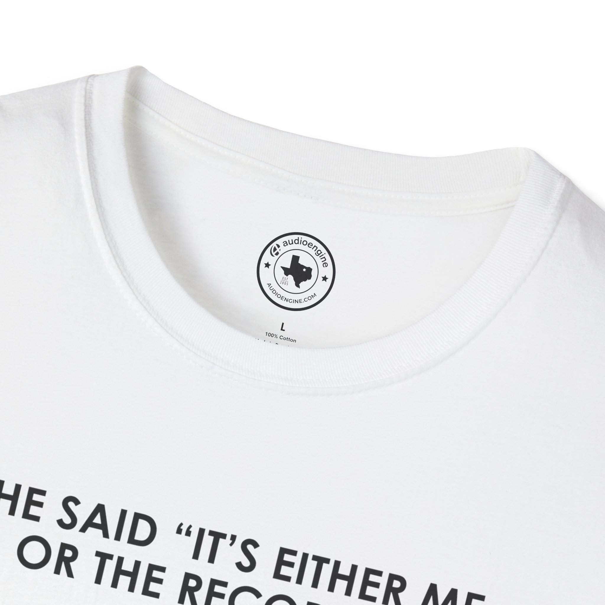 T-Shirt — “She Said ‘It’s Either Me or the Records.’ Sometimes I Miss Her.” Graphic Tee - Image 11