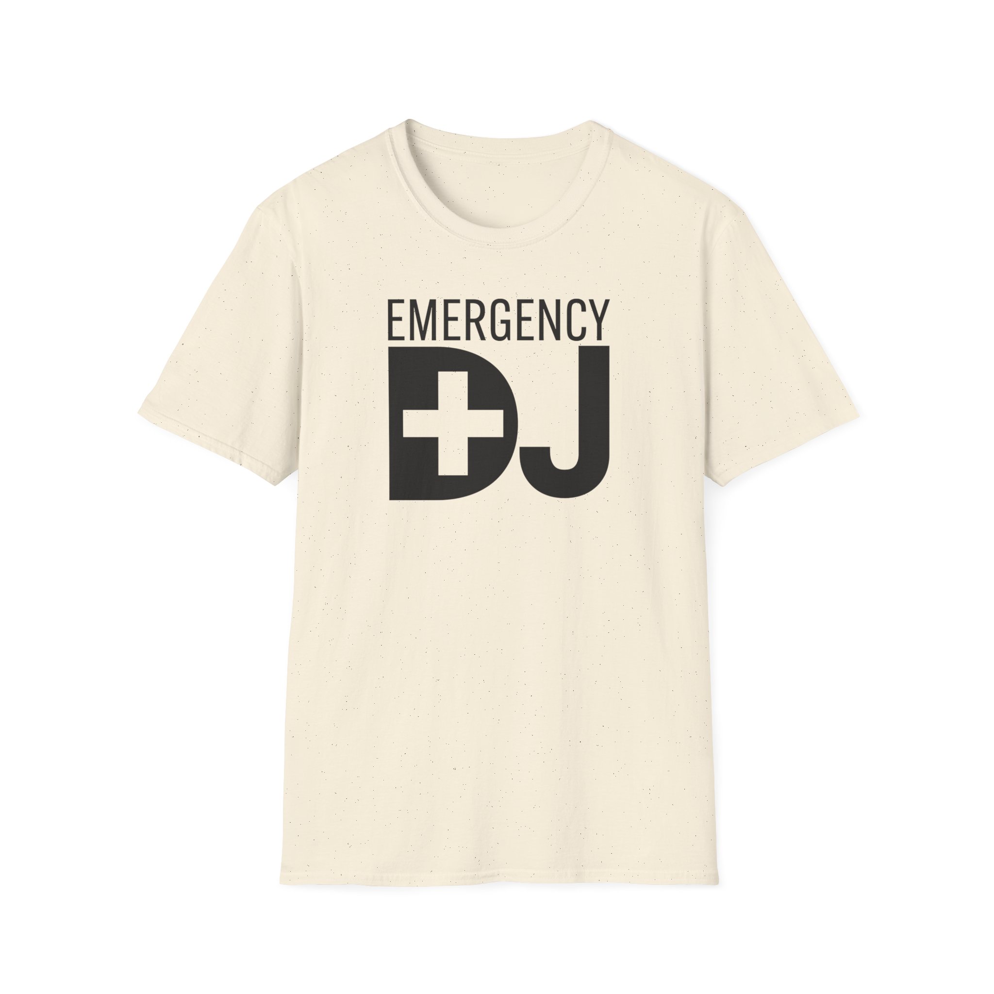 Emergency DJ Unisex Softstyle T-Shirt - Perfect for Music Lovers and Events - Image 17