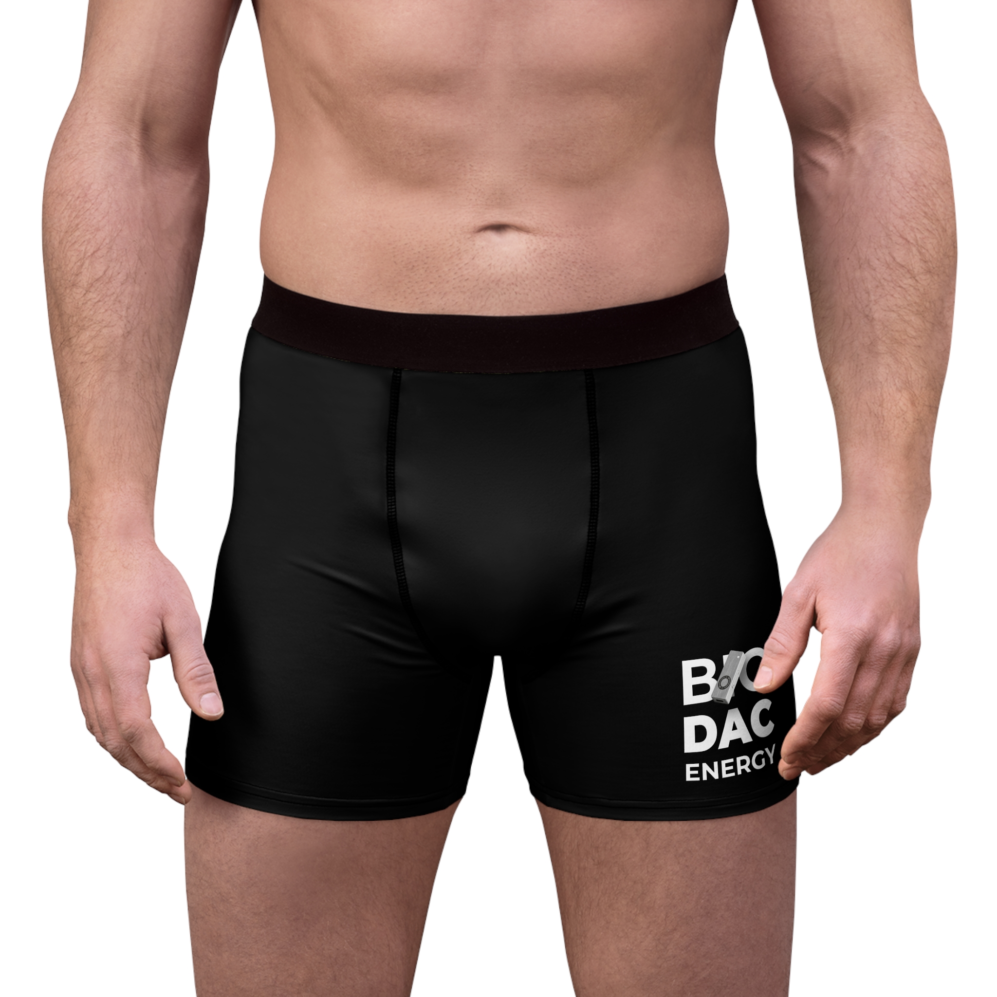 Big DAC Energy Men's Boxer Briefs, Comfortable Underwear, Gift for Him, Unique Men's Undergarments, Casual Lounge Wear, Fun Boxer Shorts - Image 3