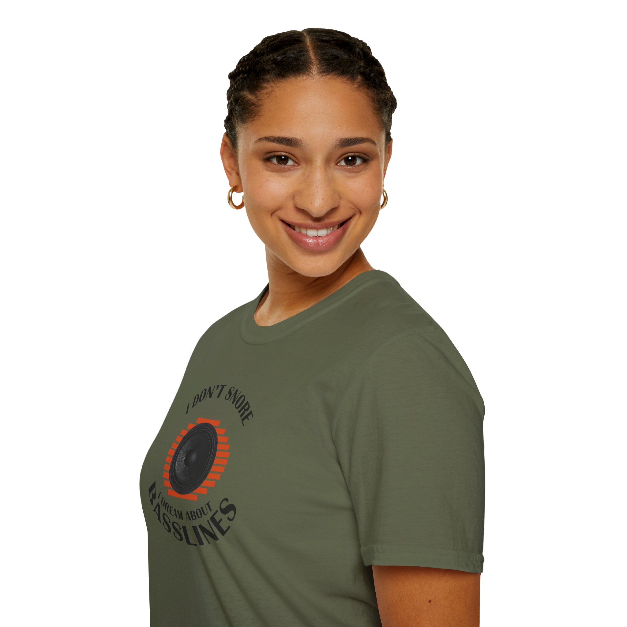 Basslines T-Shirt — “I Don't Snore, I Dream About Basslines” Music Lover Tee - Image 7