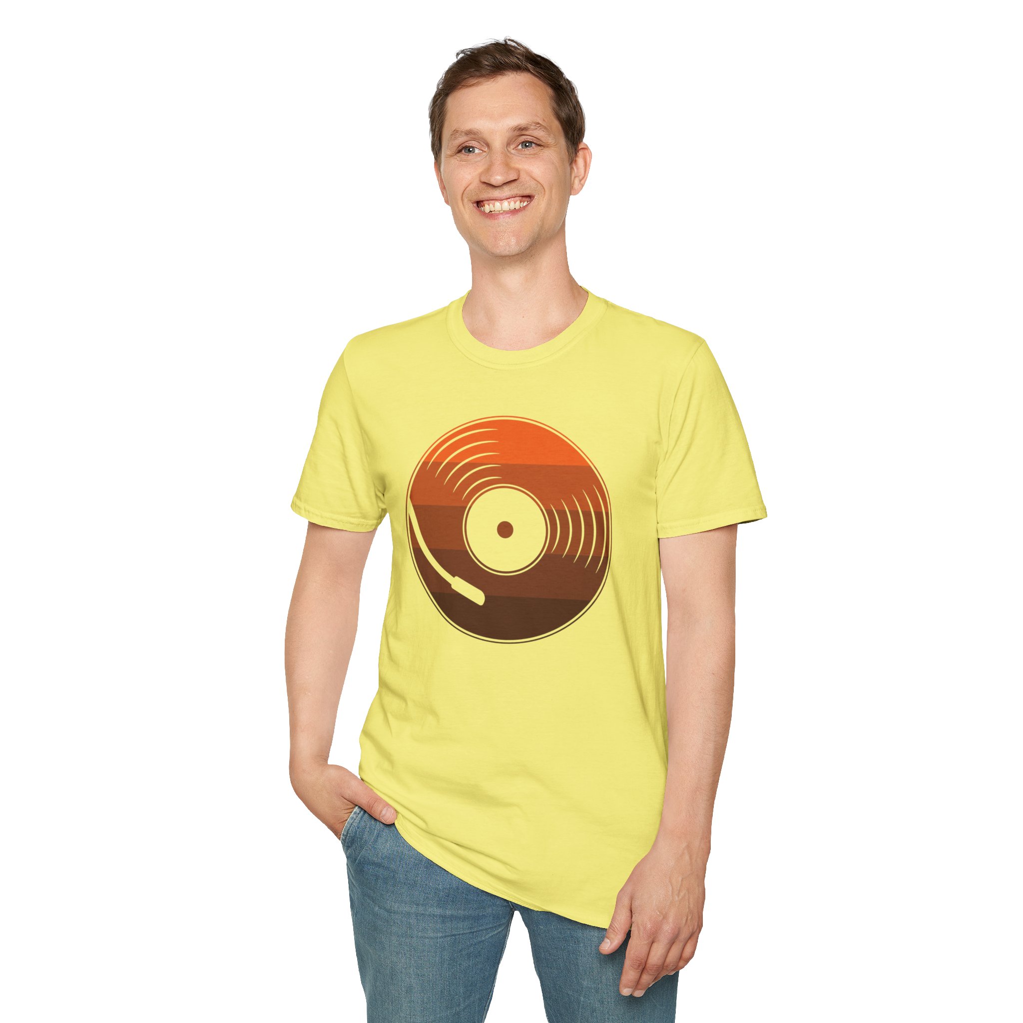 Retro Vinyl Record T-Shirt — Vintage Music Tee - Image 76