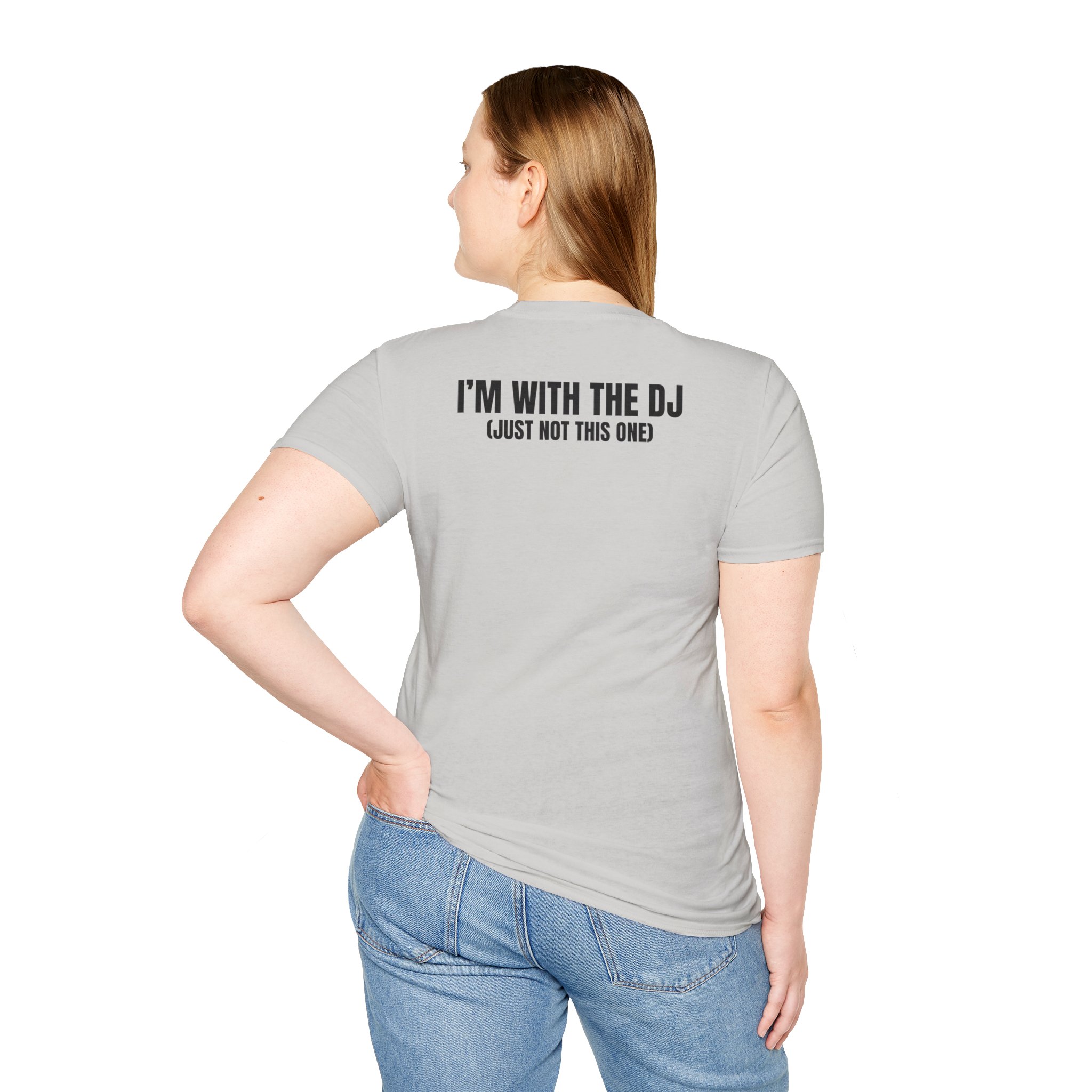 DJ Humor Unisex Softstyle T-Shirt - Perfect for Music Lovers - Image 35