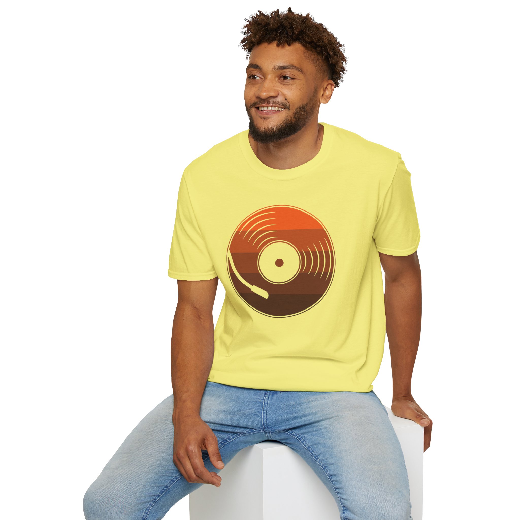 Retro Vinyl Record T-Shirt — Vintage Music Tee - Image 79