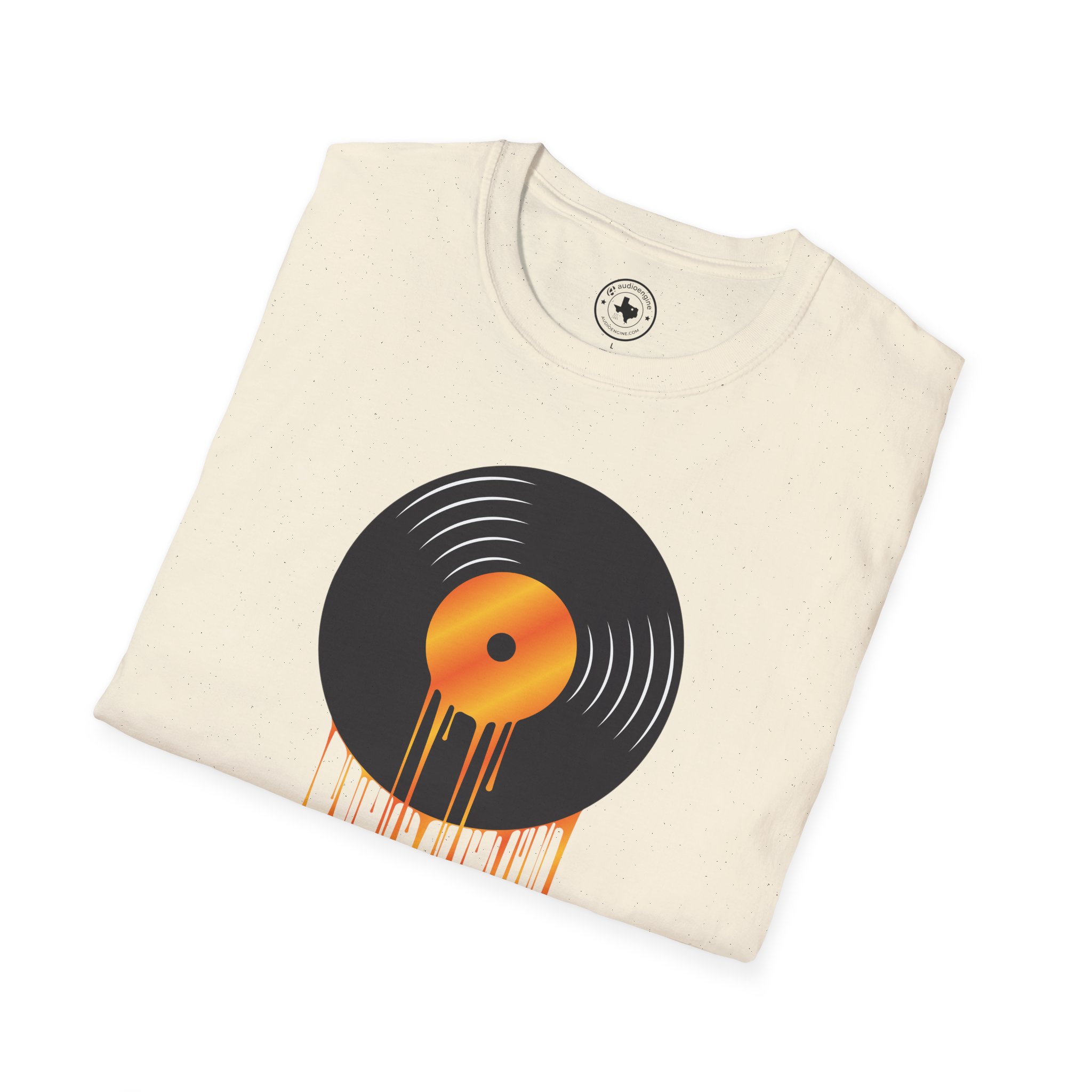 Melting Vinyl Record T-Shirt – Retro Music Tee - Image 31