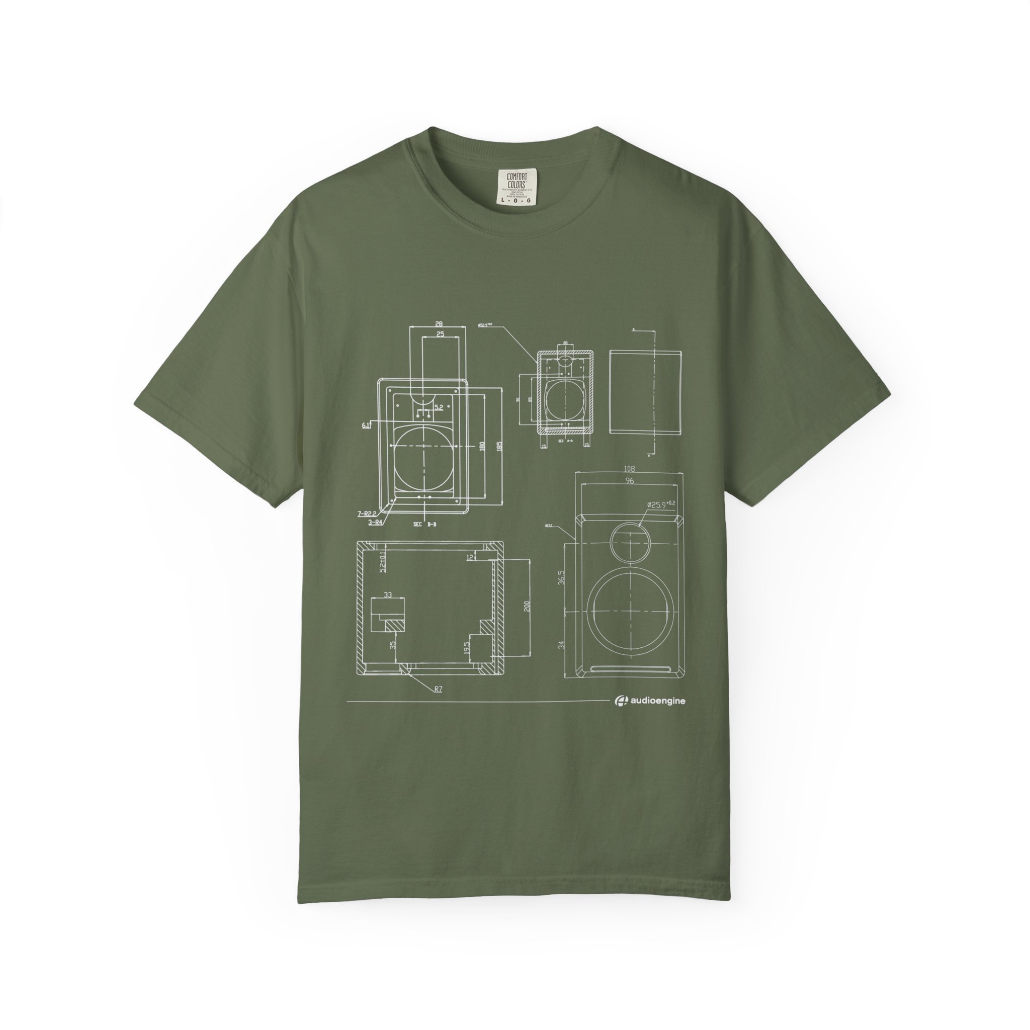 Blueprint Camera Unisex T-Shirt, Casual Wear, Artist Gift, Photography Tee, Unique Apparel, Comfortable Style - Image 23