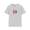 Audio Waveform Graphic Tee — Gradient Soundwave T-Shirt - Thumbnail Image 25