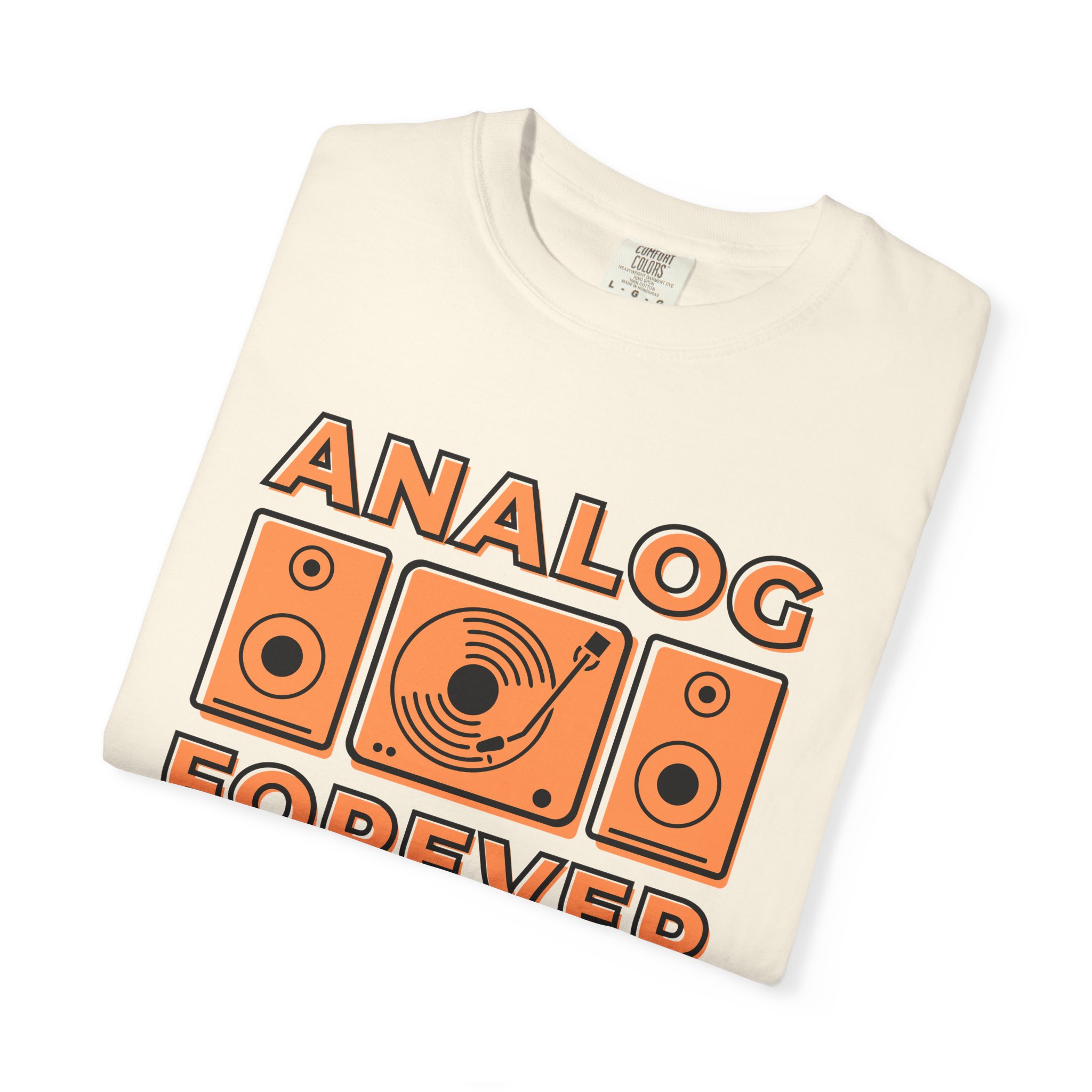 Analog Forever T-Shirt, Unisex Vintage Tee, Music Lover Gift, Retro Style Shirt, Cool DJ Apparel, Casual Streetwear - Image 7