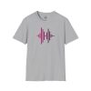 Audio Waveform Graphic Tee — Gradient Soundwave T-Shirt - Thumbnail Image 33