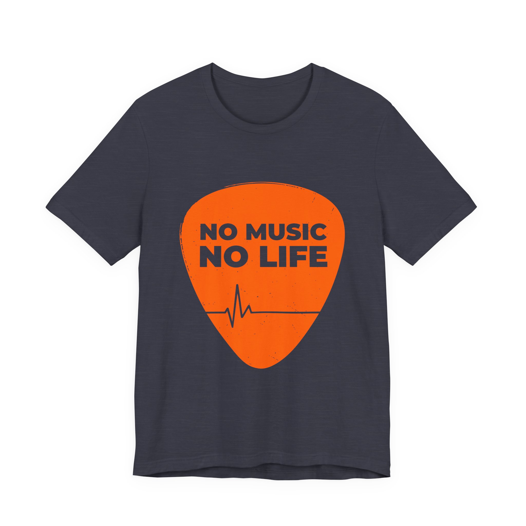 Music Lover's Short Sleeve Tee, "No Music No Life" Shirt, Gift for Musicians, Concert T-Shirt, Casual Music Apparel - Image 23