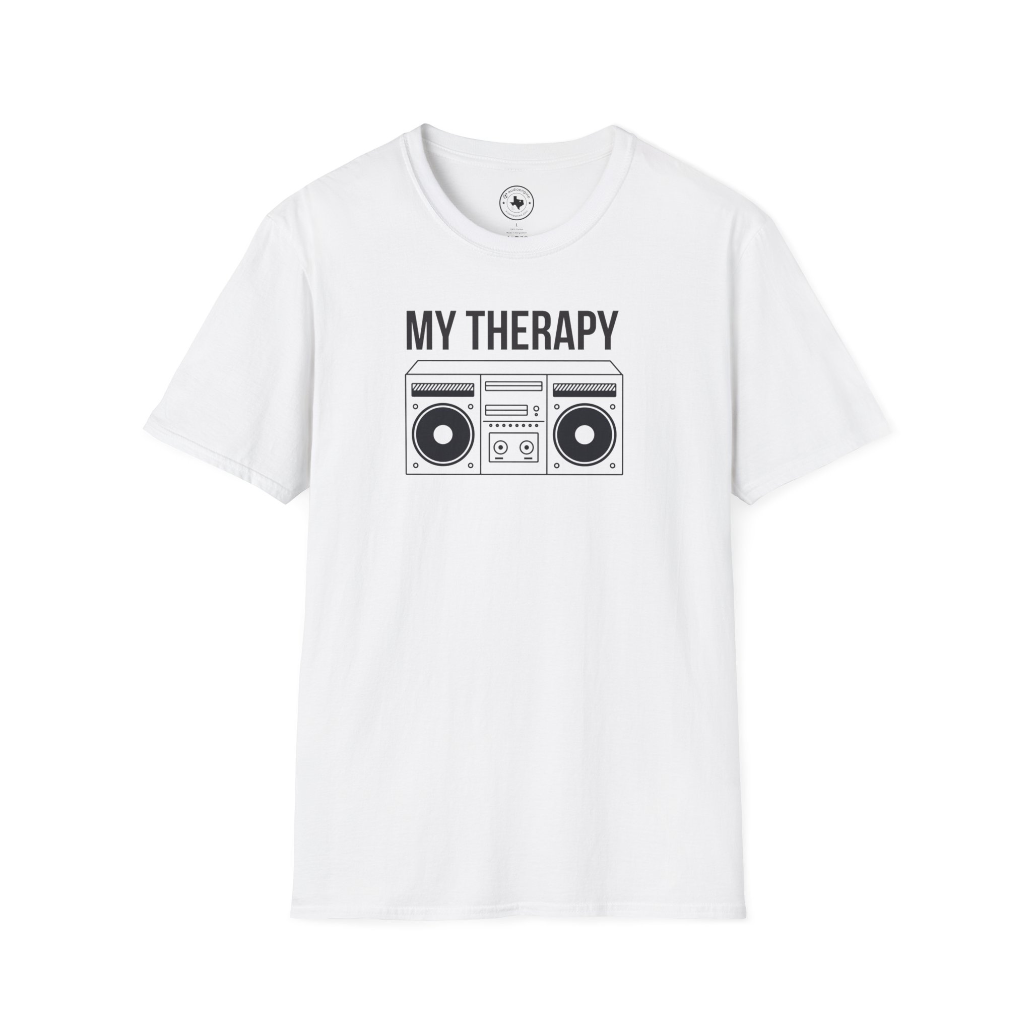 T‑Shirt — "My Therapy" Boombox Graphic Tee - Image 8