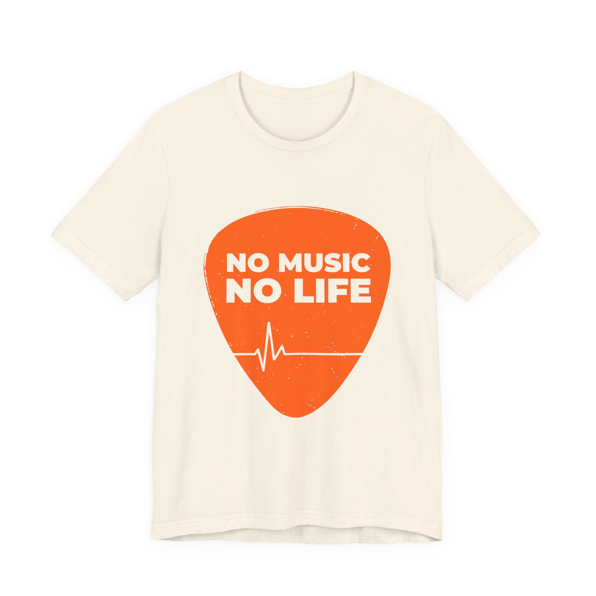 Music Lover's Short Sleeve Tee, "No Music No Life" Shirt, Gift for Musicians, Concert T-Shirt, Casual Music Apparel - Image 11