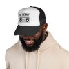 Trucker Cap — "My Therapy" Boombox Mesh Hat - Thumbnail Image 30