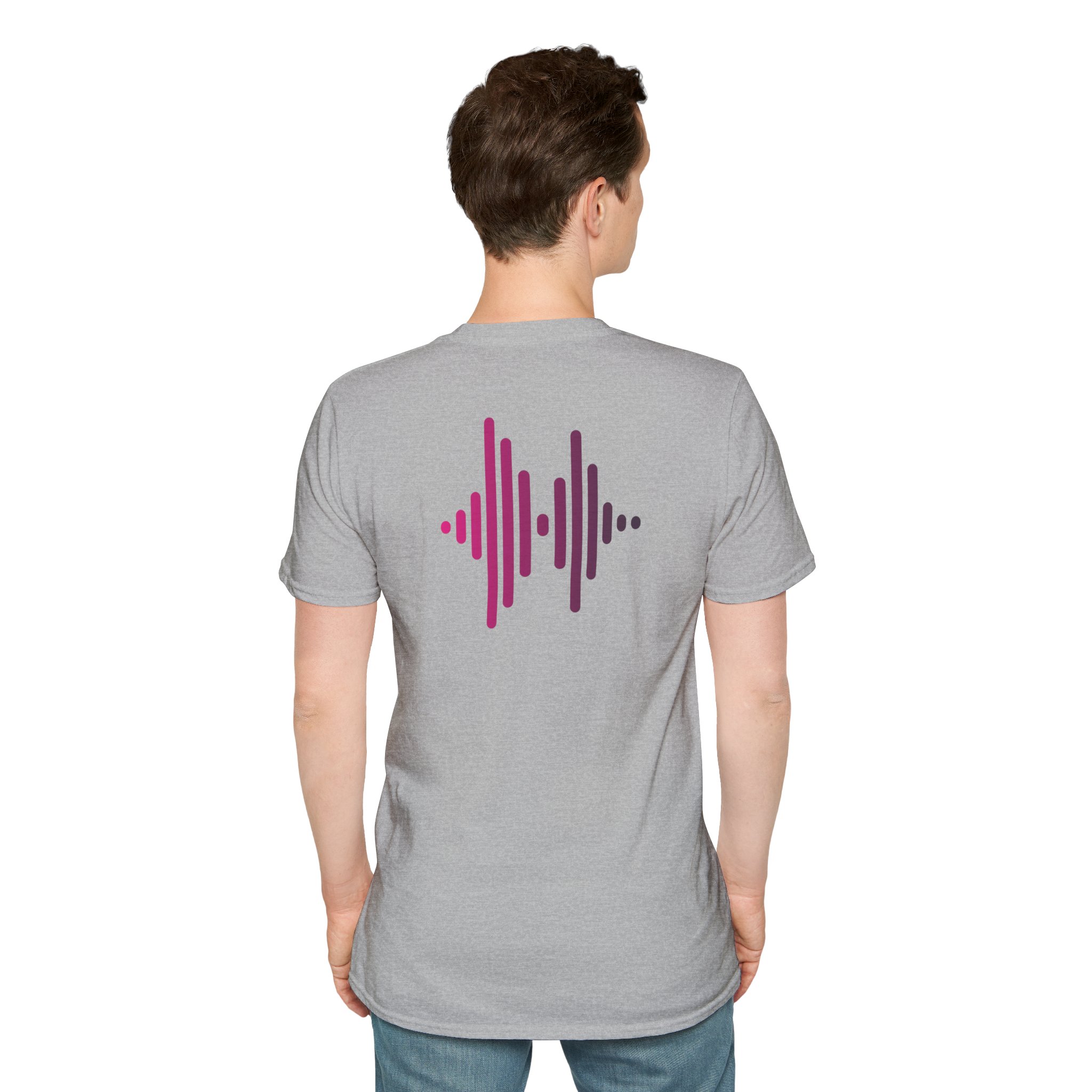 Soundwave Graphic T-Shirt — Modern Audio Waveback Tee - Image 42