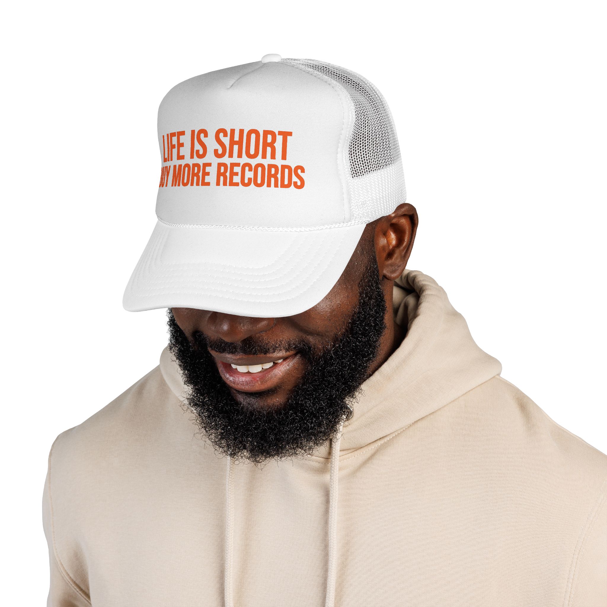 'Life is Short' Trucker Cap - Music Lover's Essential - Image 35