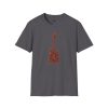Electric Guitar Graphic T‑Shirt — Red Pattern Rock Music Tee - Thumbnail Image 131