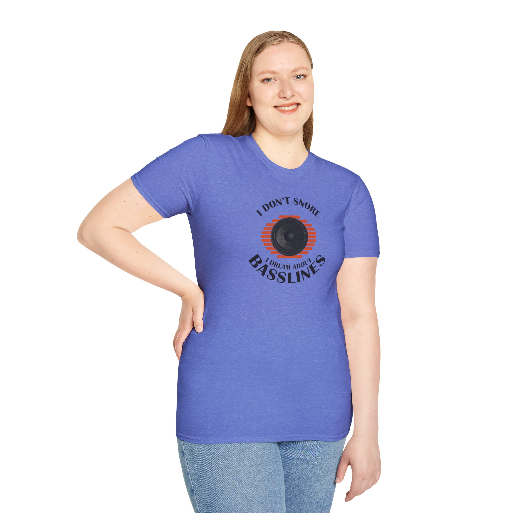 Basslines T-Shirt — “I Don't Snore, I Dream About Basslines” Music Lover Tee - Image 105