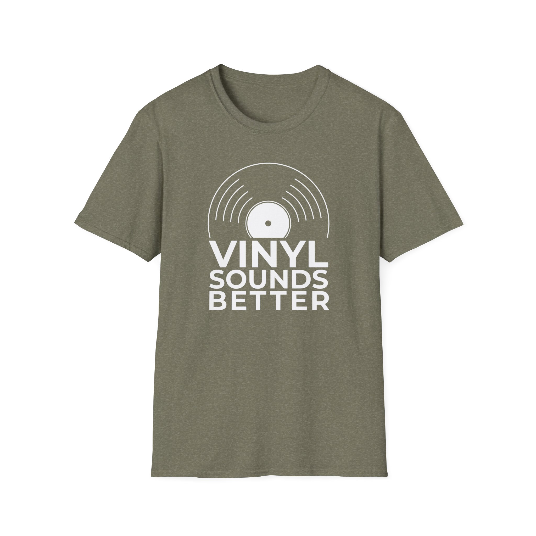 Vinyl Sounds Better T-Shirt — Retro Record Lover Tee - Image 1