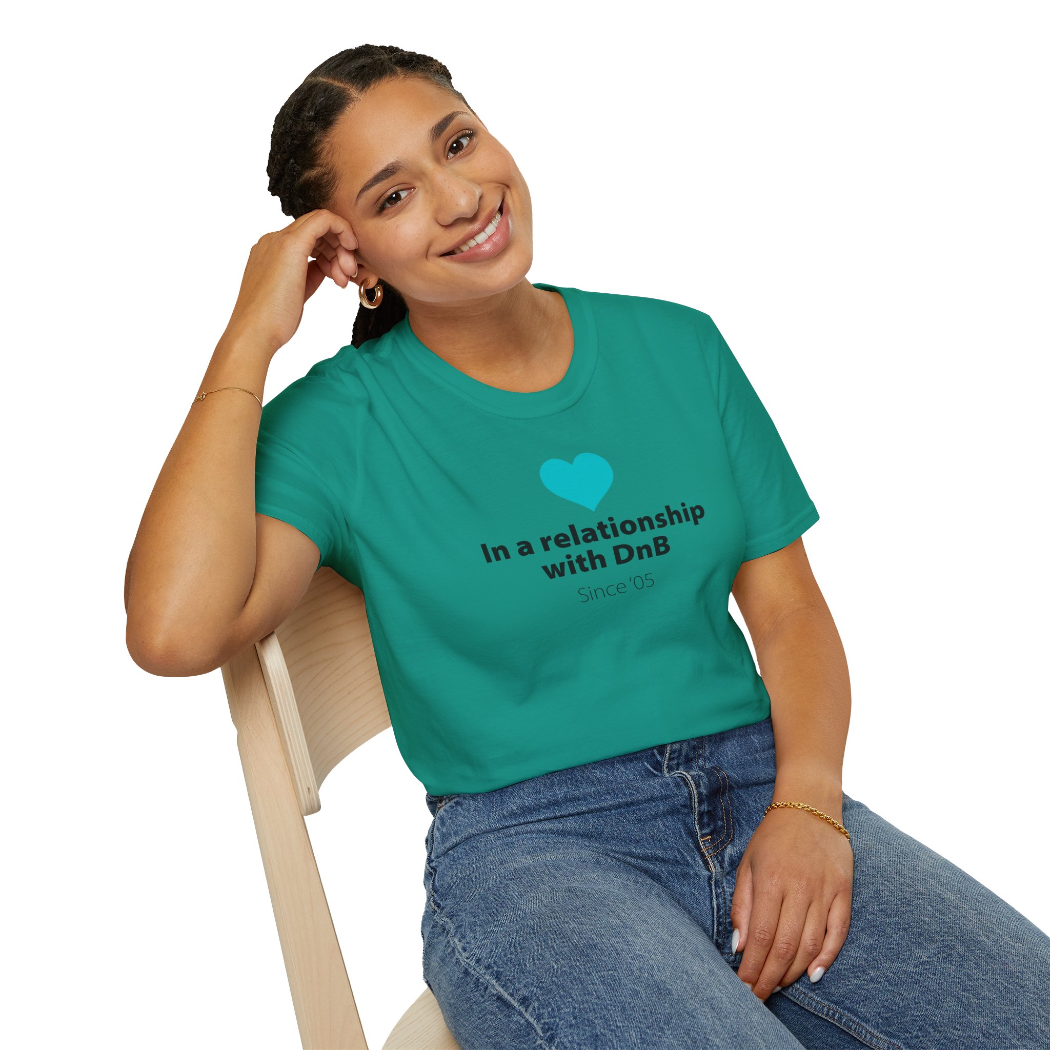 Drum & Bass "In a Relationship with DnB" T-Shirt - Image 71