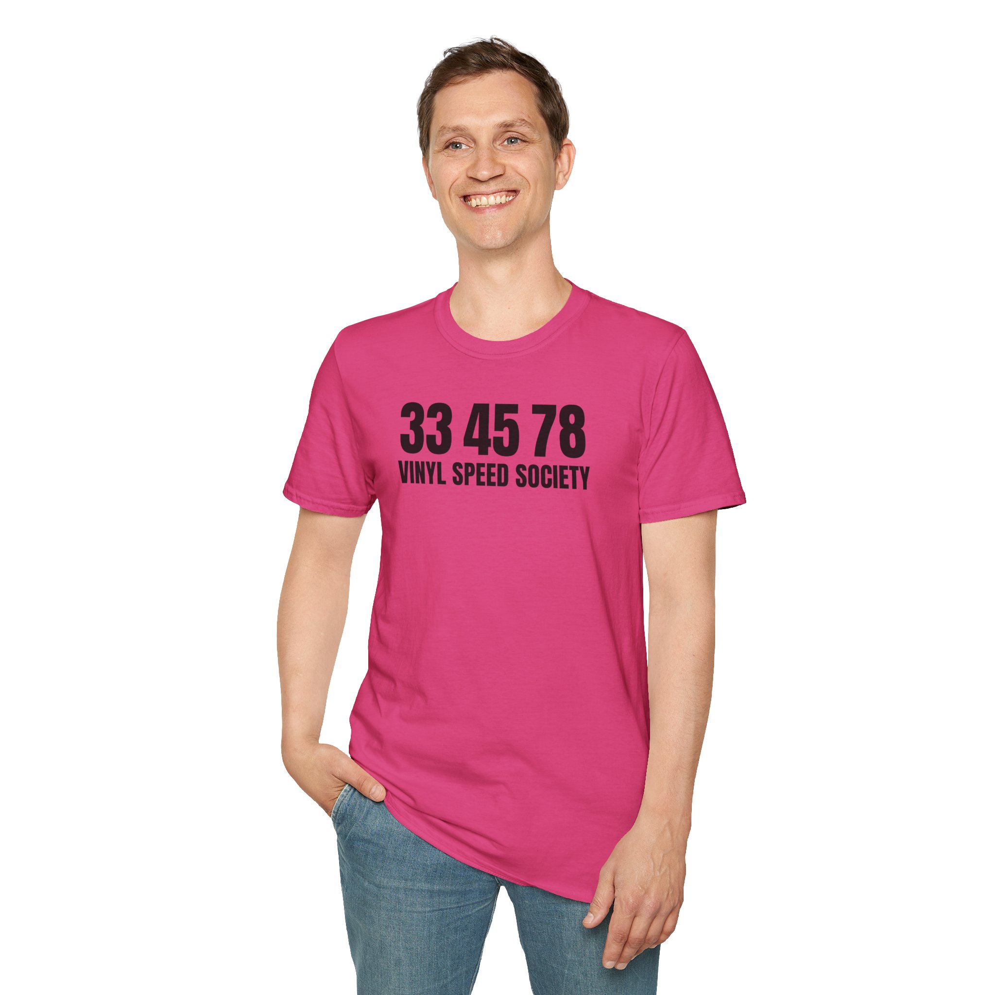 Vinyl Speed Society Unisex Softstyle T-Shirt - Image 54