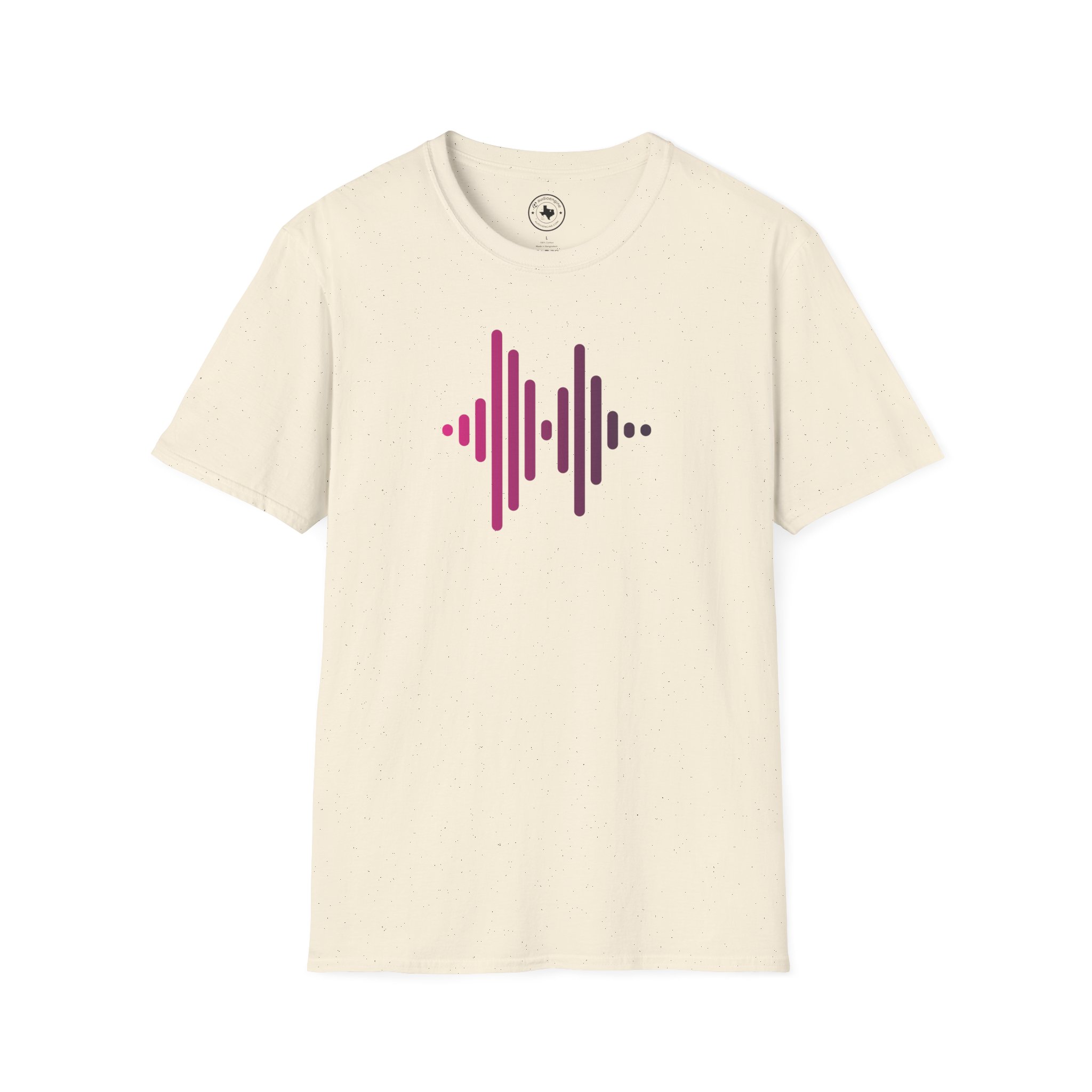 Audio Waveform Graphic Tee — Gradient Soundwave T-Shirt - Image 49
