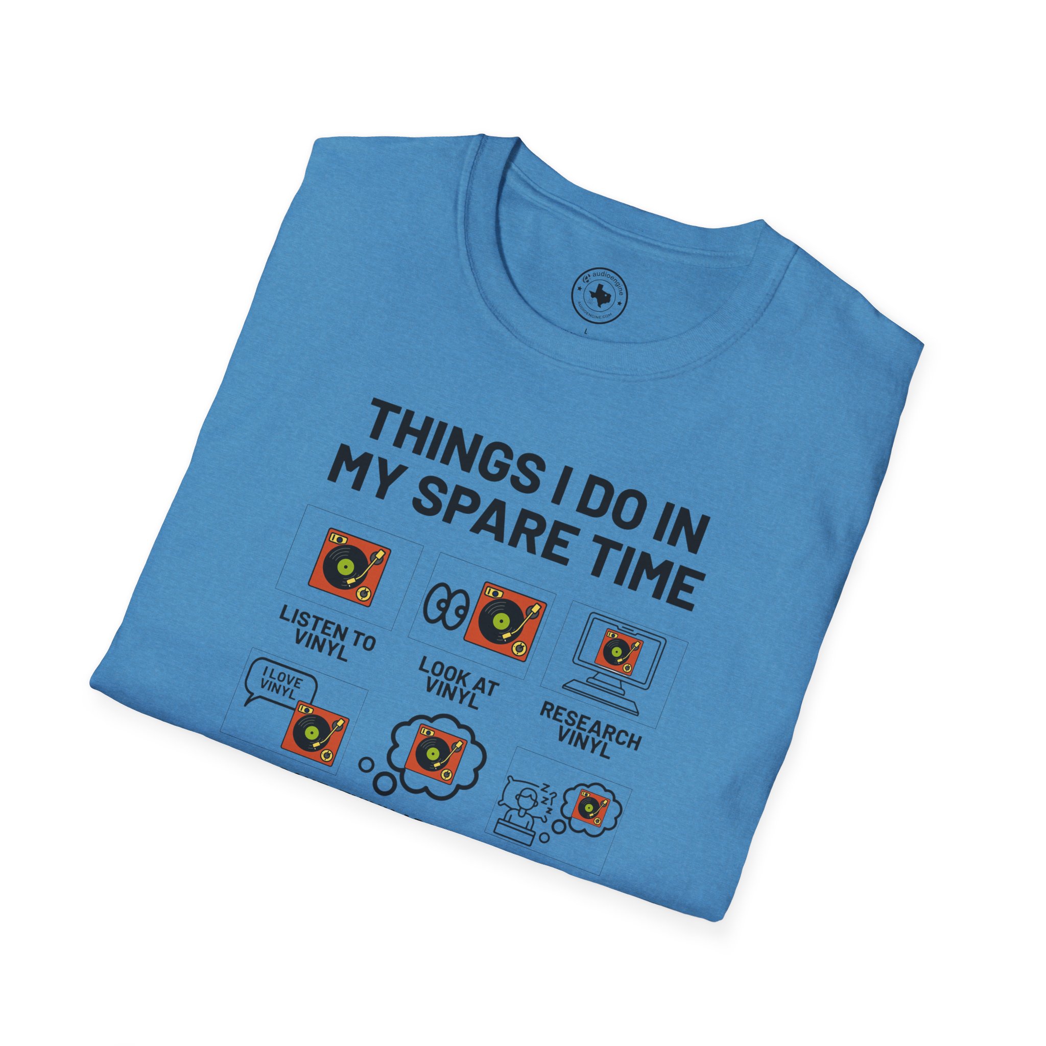 Things I Do In My Spare Time T-Shirt — Funny Hobbies Graphic Tee - Image 5