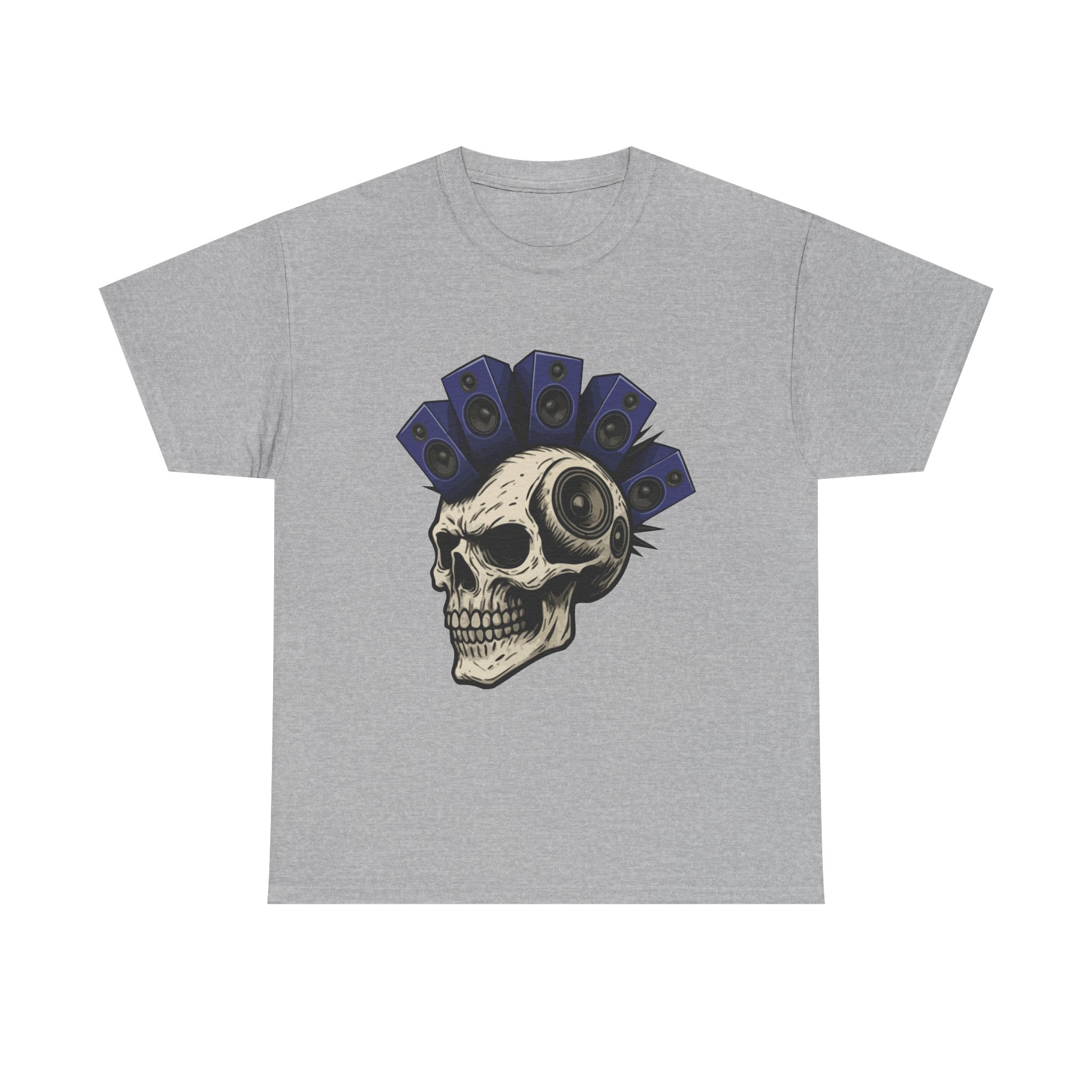 Skull Graffiti T-Shirt, Music Lover Tee, Festival Fashion Shirt, Unisex Graphic Tee, Edgy Streetwear Apparel - Image 17