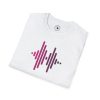 Audio Waveform Graphic Tee — Gradient Soundwave T-Shirt - Thumbnail Image 12