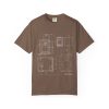 Blueprint Camera Unisex T-Shirt, Casual Wear, Artist Gift, Photography Tee, Unique Apparel, Comfortable Style - Thumbnail Image 1