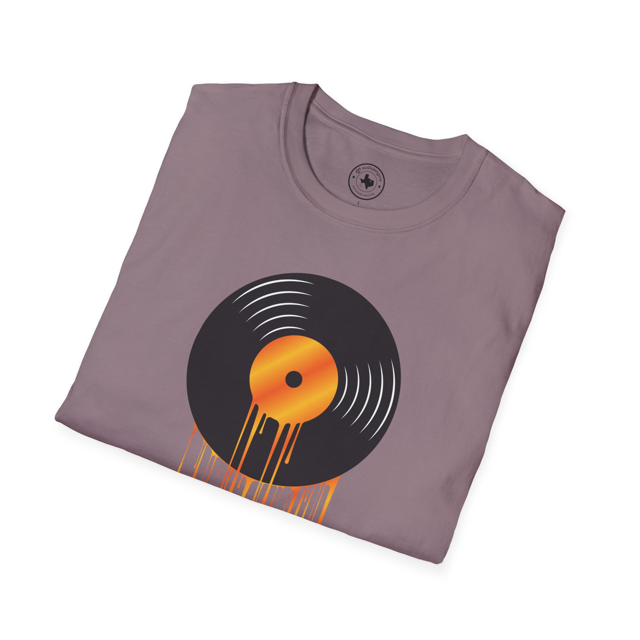 Melting Vinyl Record T-Shirt – Retro Music Tee - Image 121
