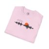 Sunset Soundwave T-Shirt — Minimal Nature Waveform Tee - Thumbnail Image 124