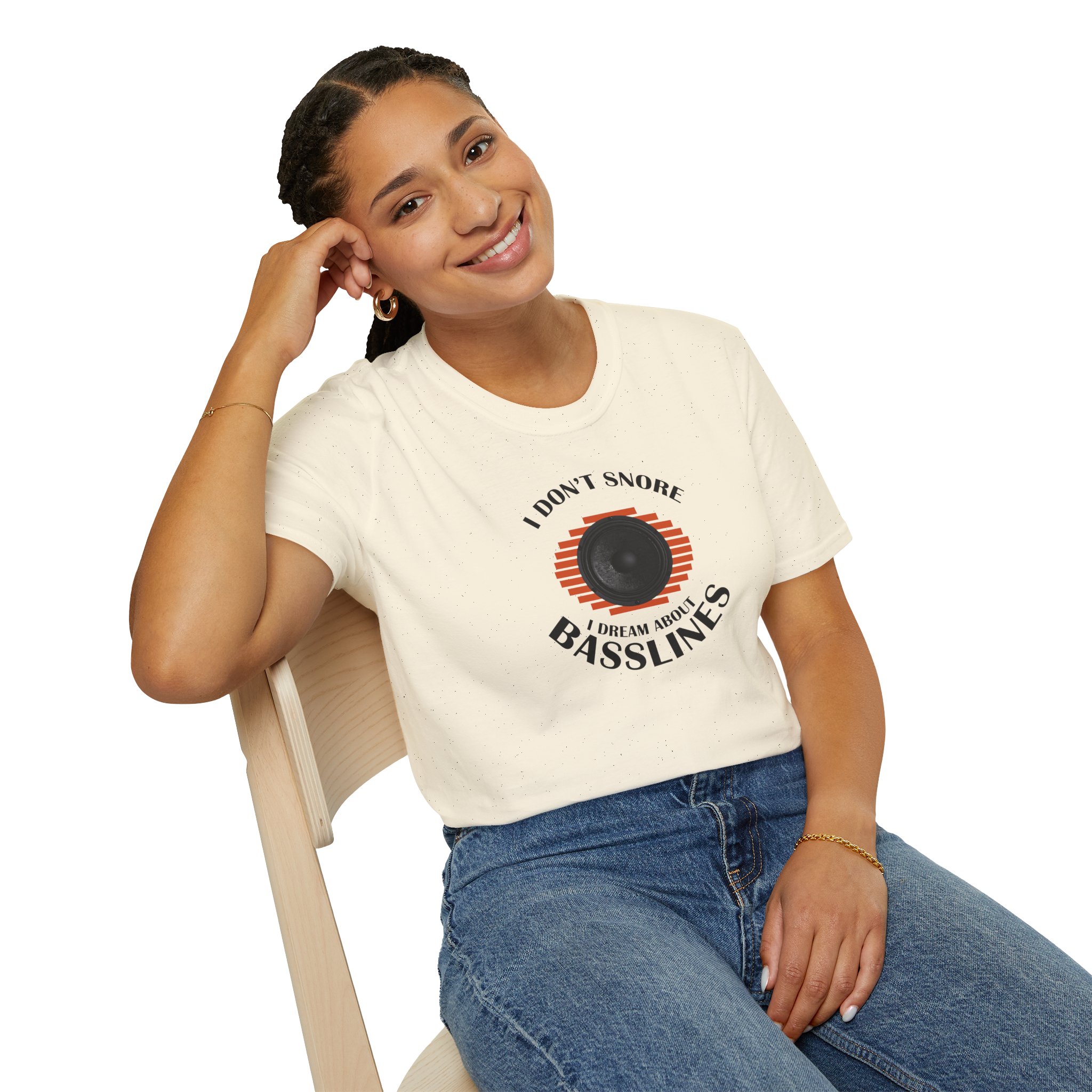 Basslines T-Shirt — “I Don't Snore, I Dream About Basslines” Music Lover Tee - Image 58