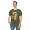 Retro Geometric Vinyl Record T-Shirt - Thumbnail Image 70