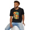 Retro Geometric Vinyl Record T-Shirt - Thumbnail Image 40