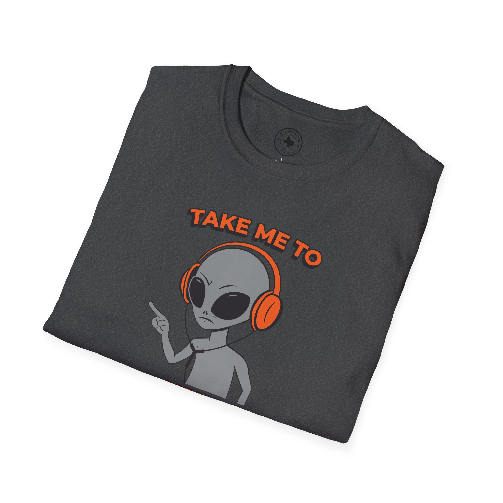 Alien DJ T-Shirt — "Take Me To Your Tweeter" Graphic Tee - Image 5