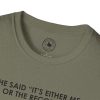 T-Shirt — “She Said ‘It’s Either Me or the Records.’ Sometimes I Miss Her.” Graphic Tee - Thumbnail Image 59