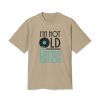 Vintage Vinyl-Inspired Unisex Heavy Faded Tee: 'I'm Not Old, I'm Limited Edition' - Thumbnail Image 9