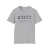 Music Lover's Unisex Softstyle T-Shirt - Perfect Gift for Musicians and Music Enthusiasts - Thumbnail Image 26